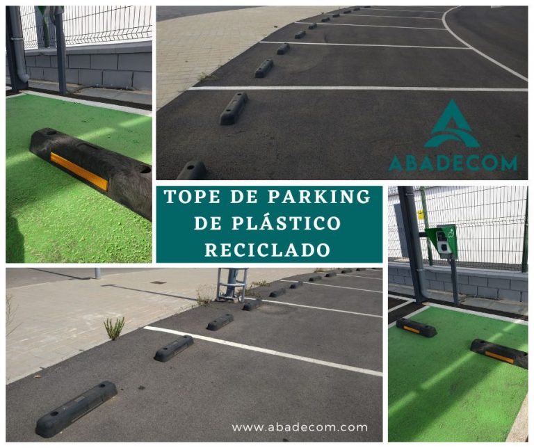 y su Tope de Parking de plástico 100 reciclado