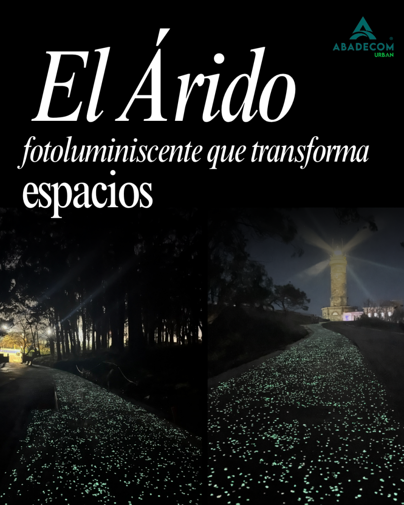 árido fotoluminiscente litolux